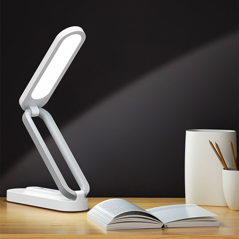 B005 LED Folding Table Lamp – Rechargeable Stepless Dimmable Desk Light with Type-C Charging