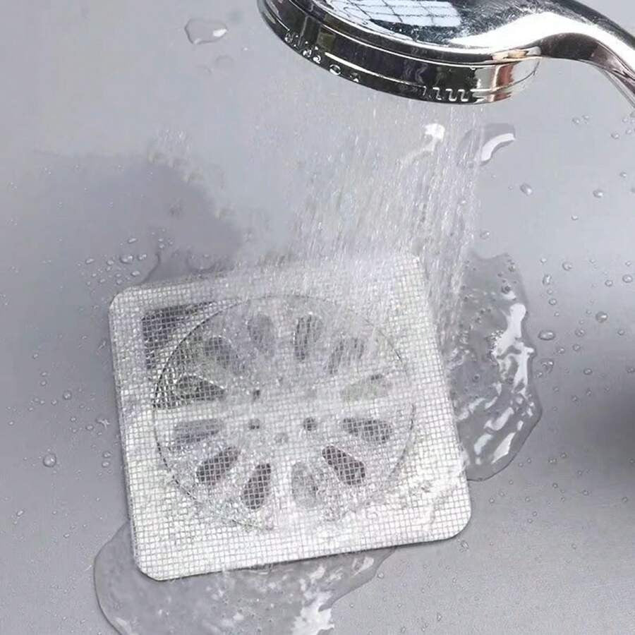 30 Pcs Multifunctional Net Sticker Drainer Net For Bathroom - Kitchen Etc